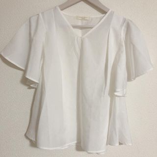 ショコラフィネローブ(chocol raffine robe)のトップス カットソー ブラウス(シャツ/ブラウス(半袖/袖なし))