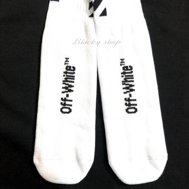 【未使用】OFF-WHITE オフホワイト ソックス 靴下 白