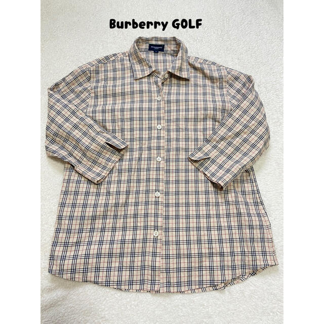 BURBERRY(バーバリー)のBurberry バーバリー　ゴルフ　チェックシャツ レディースのトップス(シャツ/ブラウス(長袖/七分))の商品写真