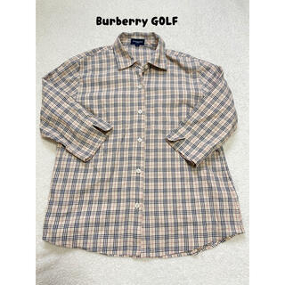 バーバリー(BURBERRY)のBurberry バーバリー　ゴルフ　チェックシャツ(シャツ/ブラウス(長袖/七分))