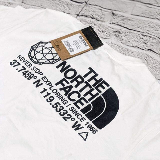 THE NORTH FACE(ザノースフェイス)のザ・ノースフェイス Logo+半袖Ｔシャツ WH バックプリント メンズのトップス(Tシャツ/カットソー(半袖/袖なし))の商品写真