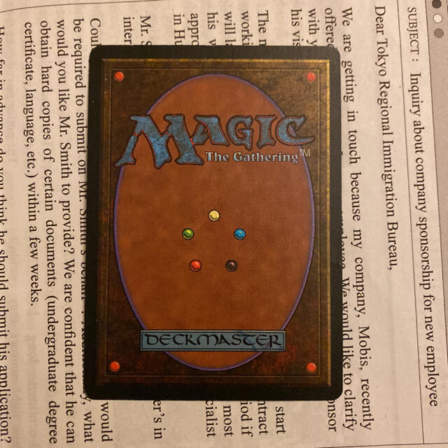 マジック：ザ・ギャザリング(マジックザギャザリング)のMTG Moat 英語　レジェンド　LEG エンタメ/ホビーのトレーディングカード(シングルカード)の商品写真