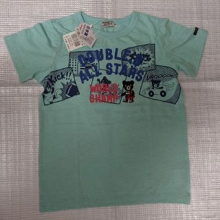 ダブルビー(DOUBLE.B)の専用2点最終ミキハウスダブルB新品130cmアメコミTシャツ＆ペイズリーパンツ(Tシャツ/カットソー)