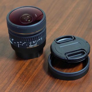 シグマ(SIGMA)の外観難ありSigma 8mm F3.5 EX DG FISHEYE EFマウント(レンズ(単焦点))