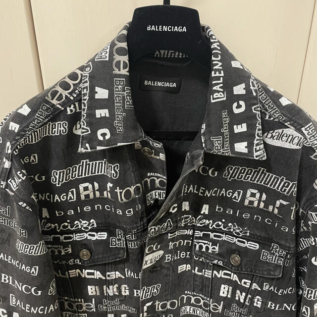 BALENCIAGA ブラック デニムジャケット