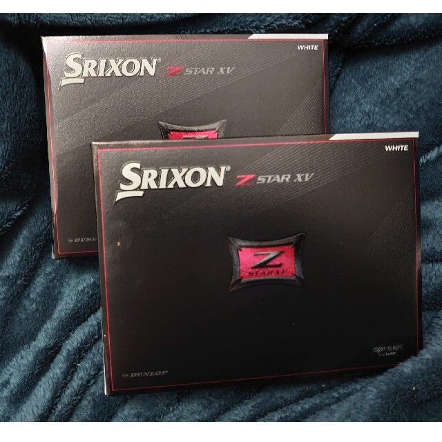 SRIXON　Z-STAR XV  ホワイト　ゴルフボール　２ダース