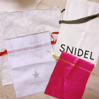 スナイデル(SNIDEL)のスナイデル他＊布袋(ショップ袋)