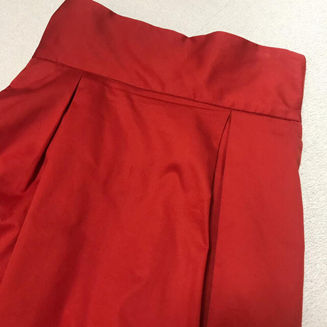 GU(ジーユー)のGU オレンジハイウエストロングスカート レディースのスカート(ロングスカート)の商品写真