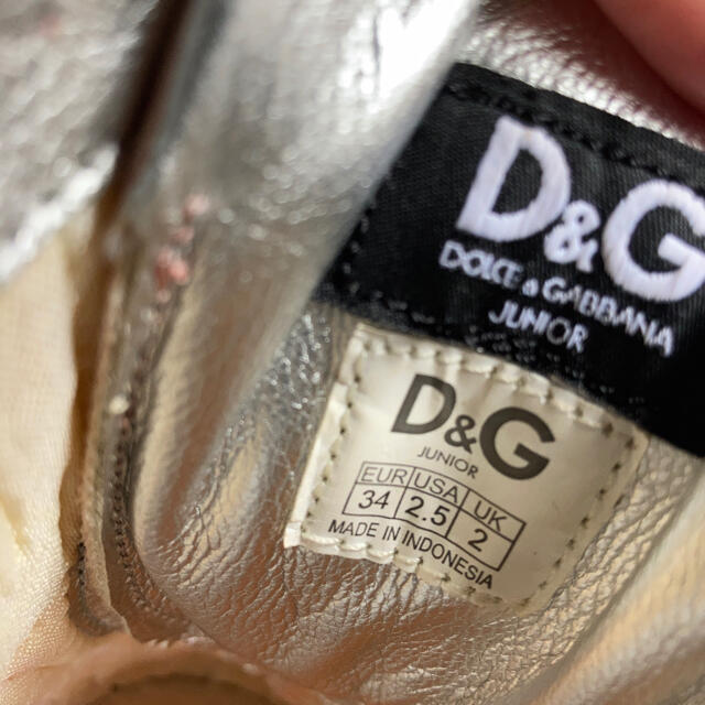 D&G(ディーアンドジー)のD&Gスニーカー21〜22cm キッズ/ベビー/マタニティのキッズ靴/シューズ(15cm~)(スニーカー)の商品写真