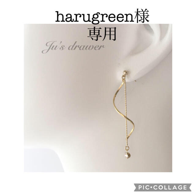 harugreen様　専用ページ ハンドメイドのアクセサリー(ピアス)の商品写真