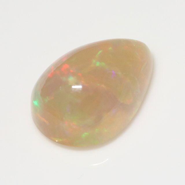 個性的な模様 オパール ペアシェイプカボション 4.81ct モテ 8192円