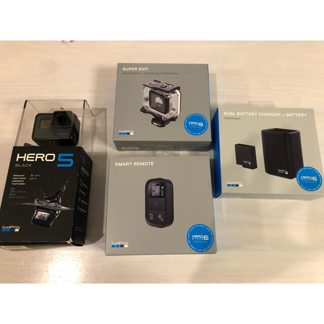 GoPro(ゴープロ)のGoPro HERO5 BLACK スマホ/家電/カメラのカメラ(ビデオカメラ)の商品写真