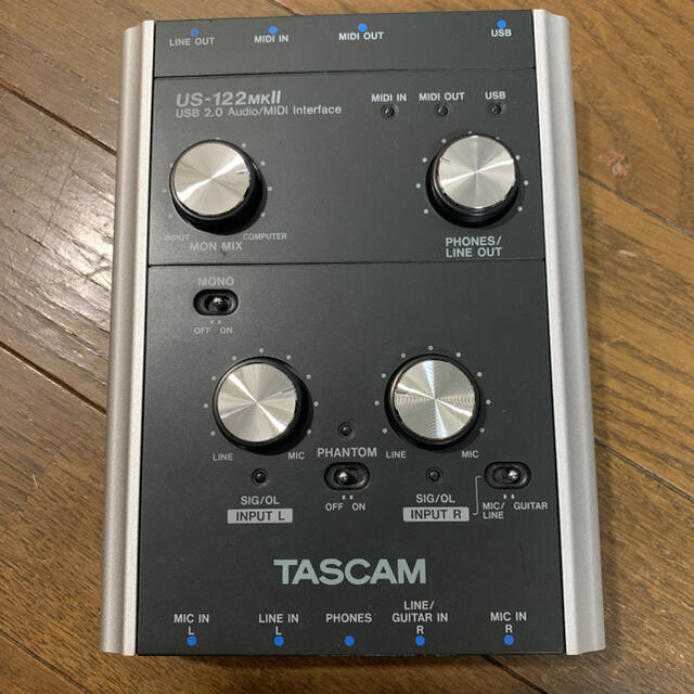 【値下げ中】オーディオインターフェース マイク宅録セット♪ 楽器のDTM/DAW(オーディオインターフェイス)の商品写真