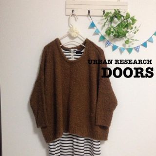 アーバンリサーチ(URBAN RESEARCH)のUR DOORS＊アルパカふんわりニット(ニット/セーター)