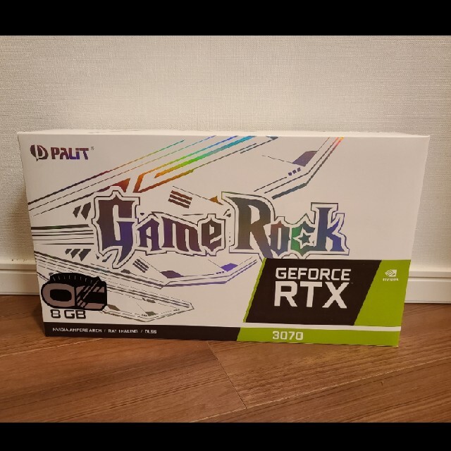 春先取りの Palit RTX3070 GameRock OC 8G PCパーツ