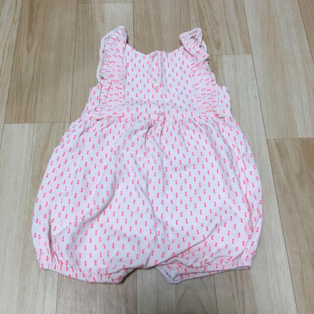 babyGAP(ベビーギャップ)のネオンカラー　80 キッズ/ベビー/マタニティのベビー服(~85cm)(カバーオール)の商品写真