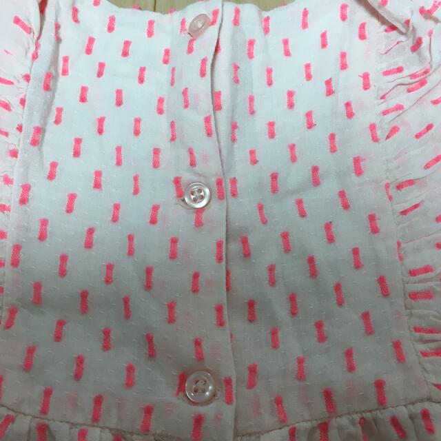 babyGAP(ベビーギャップ)のネオンカラー　80 キッズ/ベビー/マタニティのベビー服(~85cm)(カバーオール)の商品写真