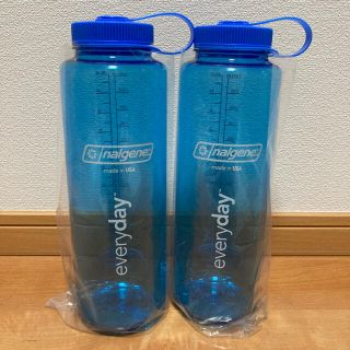 ナルゲン(Nalgene)の【未使用品】ナルゲンボトル 1.5ℓ 2本 nalgene 小傷 フィルムカス有(登山用品)