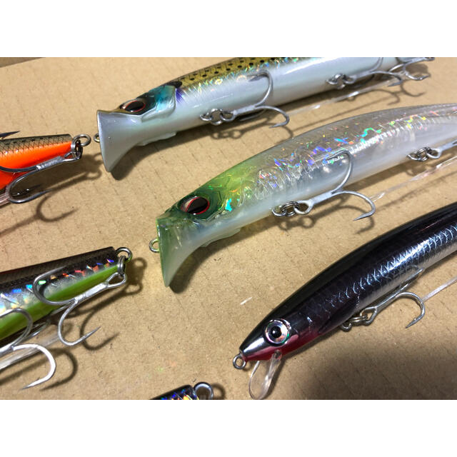 シーバスビッグベイト全6点セット 使用済&未使用 エバーグリーンや ...