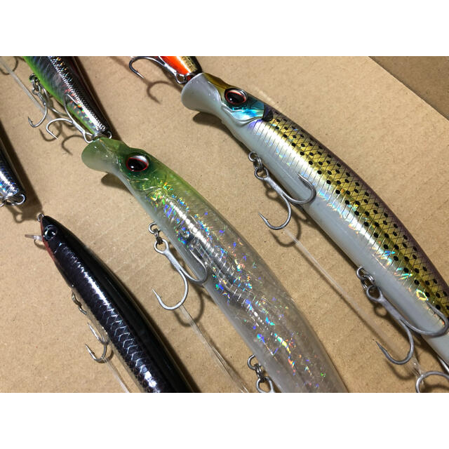 シーバスビッグベイト全6点セット 使用済&未使用 エバーグリーンや ...