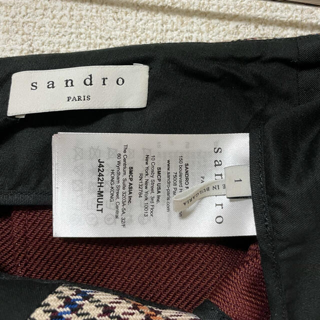 Sandro(サンドロ)のsandro ミニスカート レディースのスカート(ミニスカート)の商品写真