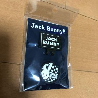 パーリーゲイツ(PEARLY GATES)のゴルフマーカーブラック　Jack Bunny  by PEARLY GATES(その他)