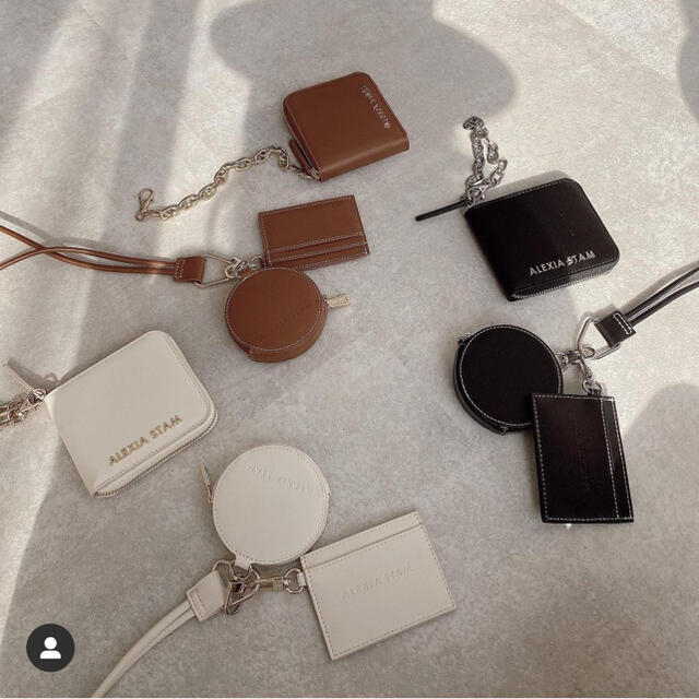 ALEXIA STAM(アリシアスタン)のCard & Coin Case With Neck Strap  メンズのファッション小物(コインケース/小銭入れ)の商品写真