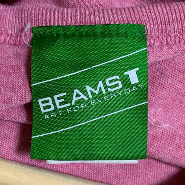 BEAMS(ビームス)のBEAMS　ビームス　Tシャツ　ピンク メンズのトップス(Tシャツ/カットソー(半袖/袖なし))の商品写真