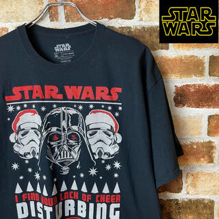 ディズニー(Disney)のスターウォーズ　STARWARS Ｔシャツ　メンズＸＬサイズ　USA製(Tシャツ/カットソー(半袖/袖なし))