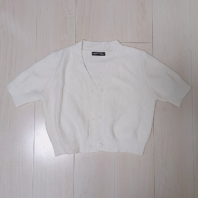 H&M(エイチアンドエム)のSHEIN♡ニットトップス レディースのトップス(Tシャツ(半袖/袖なし))の商品写真
