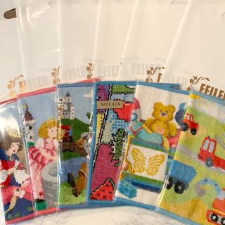 フェイラー(FEILER)の【ショコラ様専用】新品フェイラーFEILER タオルハンカチ 6枚セット(ハンカチ)