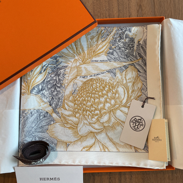 日本最級 - Hermes HERMES フォーブル・トロピカル エルメス カレ90