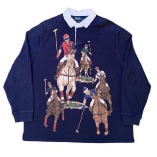 ポロラルフローレン(POLO RALPH LAUREN)のレア！ポロラルフローレン 5horseman POLORALPH LAUREN(スウェット)