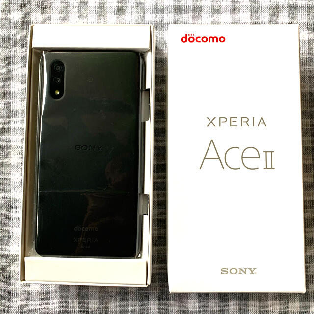 新品　未使用　Xperia Ace II SO-41B ブラック