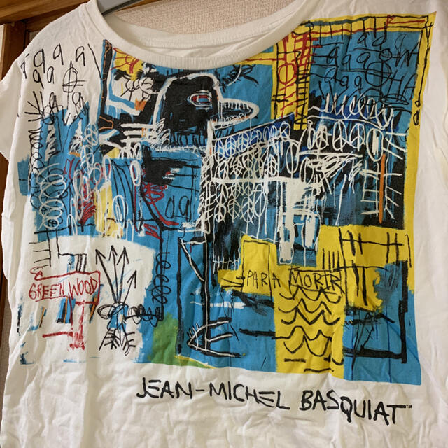 UNIQLO(ユニクロ)のジャンミシェル・バスキア　Tシャツ レディースのトップス(Tシャツ(半袖/袖なし))の商品写真