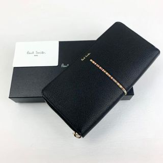 ポールスミス(Paul Smith)の【新品】ラウンド長財布　マルチストライプ　ポールスミス　Paul Smith(長財布)