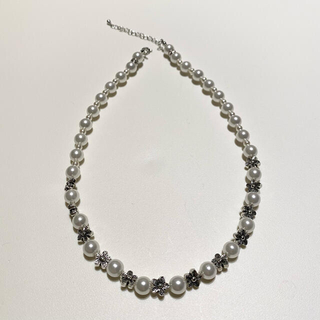 キャピタル(KAPITAL)のpearl necklace パールビーズネックレス 韓国(ネックレス)