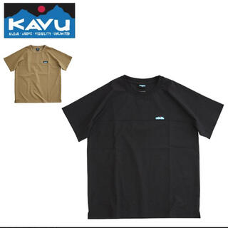 カブー(KAVU)のKAVU カブー シェルテックシャツ Ｍサイズ ブラック(Tシャツ/カットソー(半袖/袖なし))