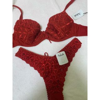 ラペルラ(LA PERLA)のAUBADEオーバドゥBAHIA 75C/2(ブラ&ショーツセット)