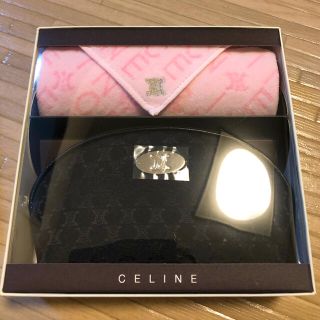 新品　未使用品　CELINE　ポーチ　タオル　セット