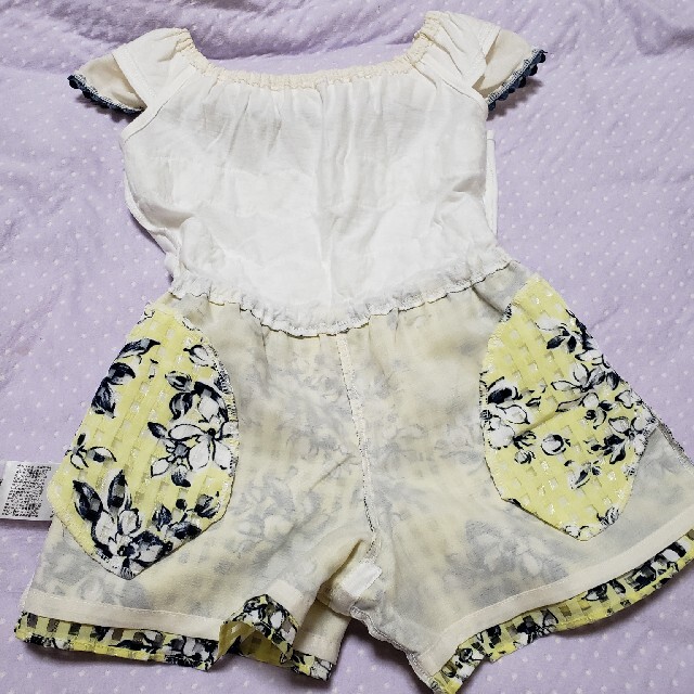 ANNA SUI mini(アナスイミニ)のアナスイミニ　つなぎ キッズ/ベビー/マタニティのキッズ服女の子用(90cm~)(パンツ/スパッツ)の商品写真