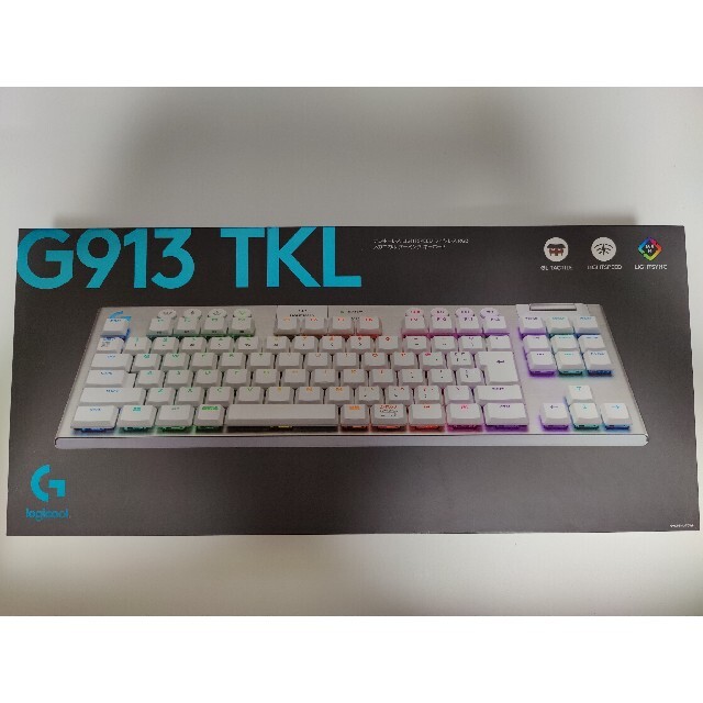 Logicool G913 TKL White タクタイルPC周辺機器