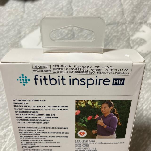 スマートウォッチ_Fitbit Inspire HR スポーツ/アウトドアのトレーニング/エクササイズ(トレーニング用品)の商品写真