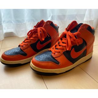 ナイキ(NIKE)のNIKE DUNK HIGH OBSIDIAN ナイキ ダンク ハイ(スニーカー)