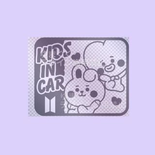 ☆様専用 COOKY TATA KIDSIN 白 車用ステッカー BT21(オーダーメイド)