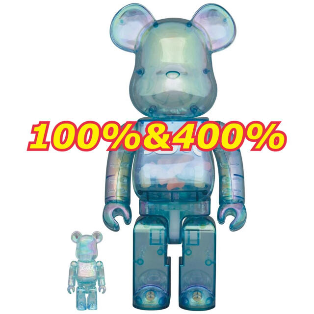 ベアブリックBE@RBRICK X-girl 2021 100％ & 400％