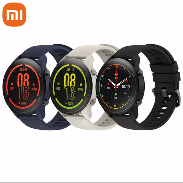 ANDROID(アンドロイド)のXiaomi mi watch ブラック系カラー 新品未開封 日本語対応 ◎ メンズの時計(腕時計(デジタル))の商品写真