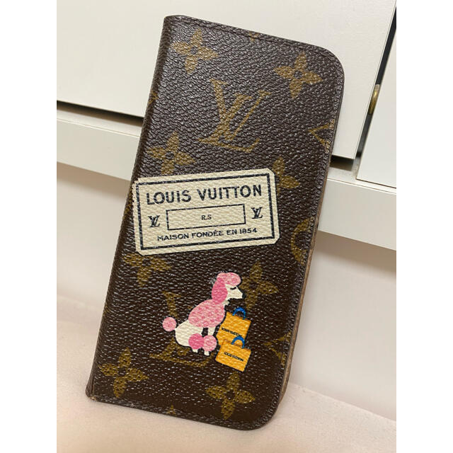 LOUIS VUITTON(ルイヴィトン)のルイヴィトン　スマホケース スマホ/家電/カメラのスマホアクセサリー(iPhoneケース)の商品写真