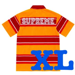 Supreme Stripe Rib Waffle Top 紫 XL