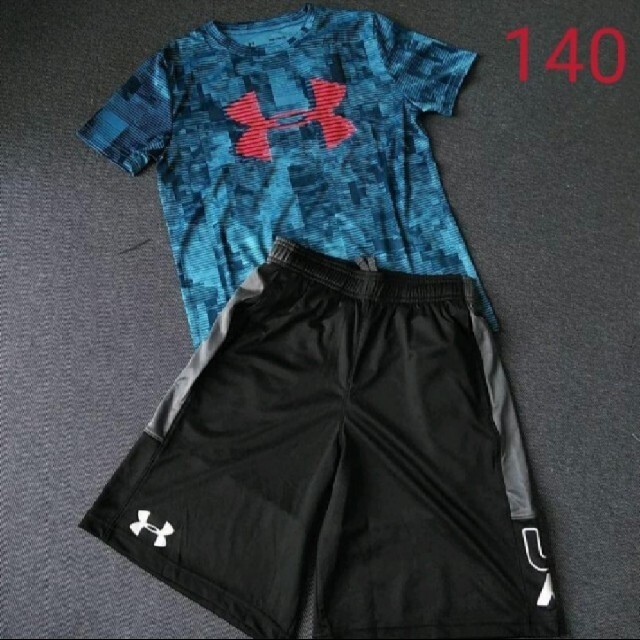 UNDER ARMOUR - 新品！アンダーアーマー 150 Tシャツ ハーフパンツ ...